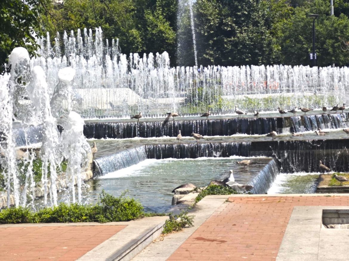 Плевенчани и гости намират прохлада при уникалната Водна каскада._685d4d63b71fe.jpeg