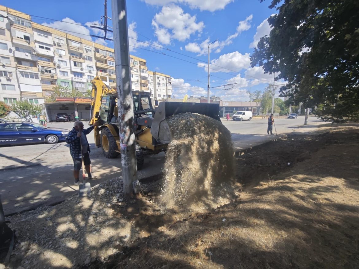 Текущи ремонти в Плевен: Тротоари и пътни настилки се обновяват активно._68d3ad22b0662.jpeg