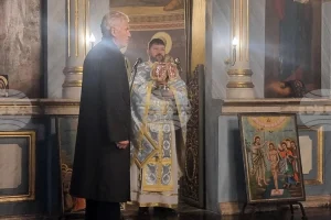 Плевенската църква „Света Параскева“ отбеляза храмовия си празник с празнично богослужение и курбан