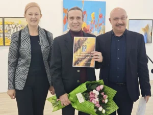 Скулпторът Антон Георгиев получи наградата „Св. Пимен Зограф“ в Плевен